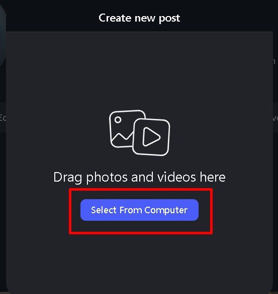 Select from computer par click kare