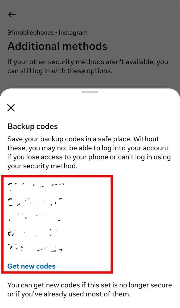 backup code check kare