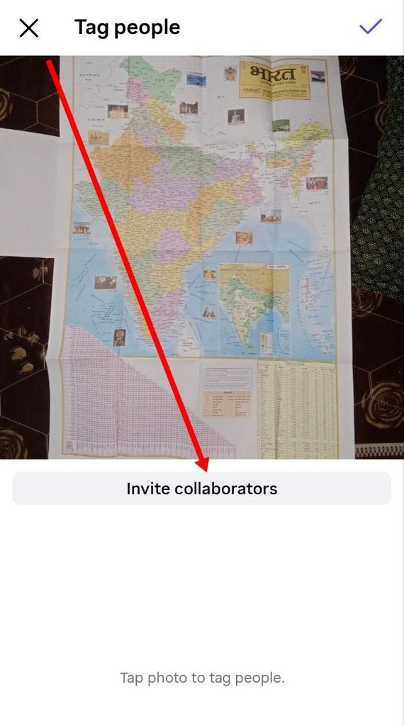 invite collaborators par click kare