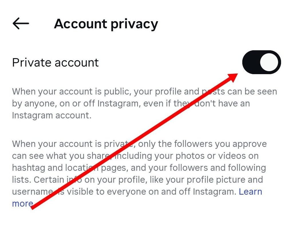 private account disable kare 1